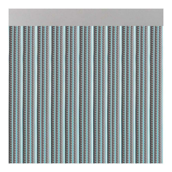 Завеса Acudam Lisboa Врати Сив Навън PVC Алуминий 90 x 210 cm