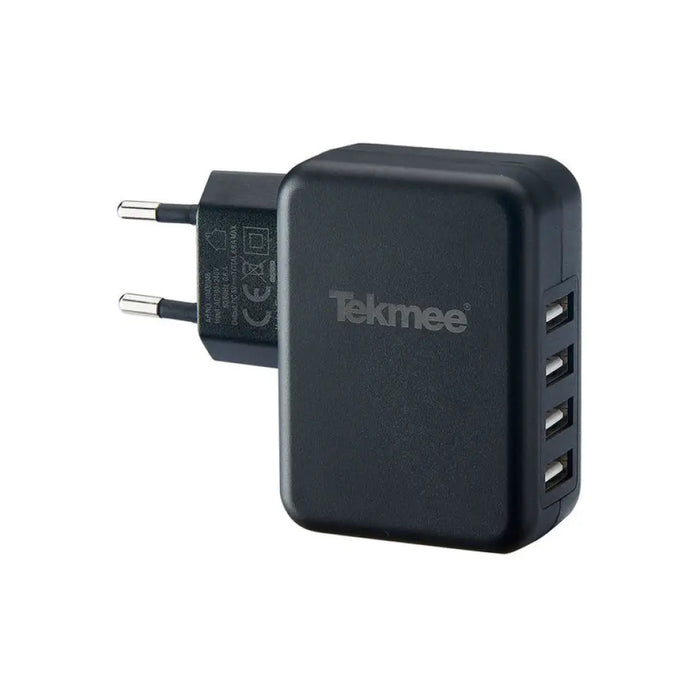АДАПТЕР 4XUSB 5V/4.8A TEKMEE
