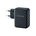 АДАПТЕР 4XUSB 5V/4.8A TEKMEE