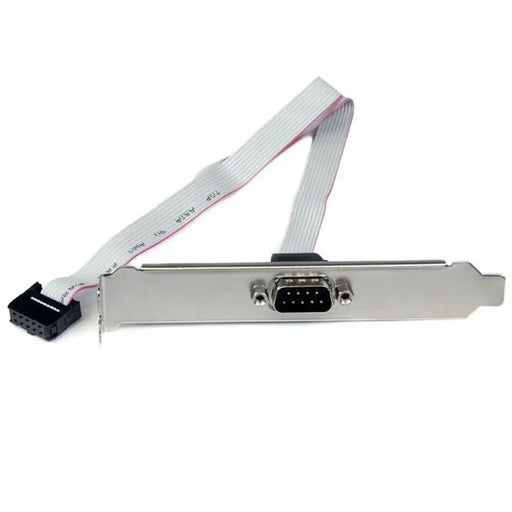 Aдаптер Startech PLATE9M16 IDC Сив DB9
