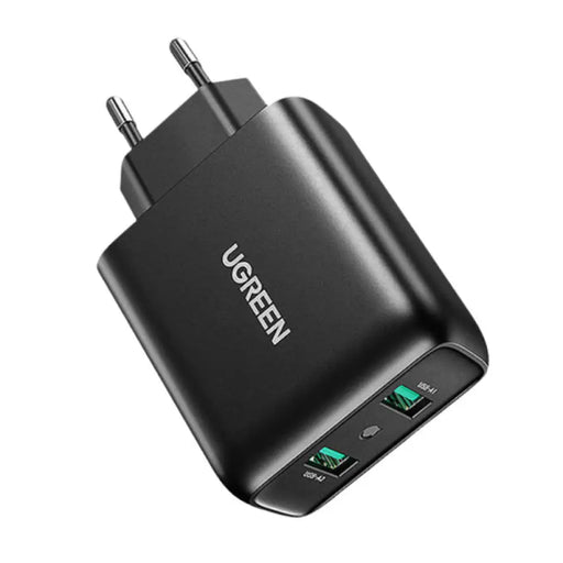 Адаптер UGREEN 2x USB-A 18W PD 3.0 EU черен