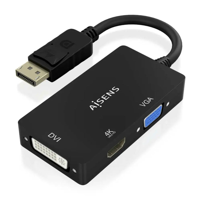 Адаптер за DisplayPort към VGA / HDMI / DVI-D Aisens AISENS