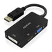 Адаптер за DisplayPort към VGA / HDMI / DVI-D Aisens AISENS