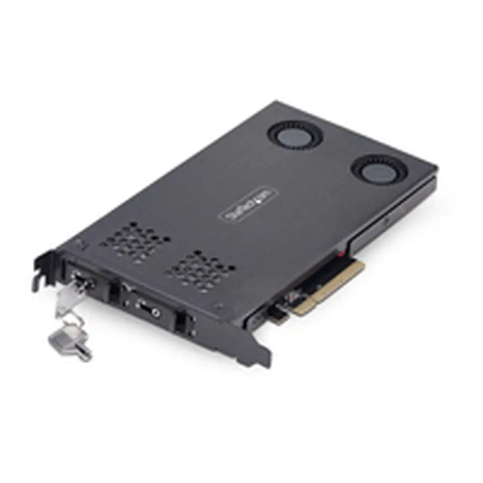 Aдаптер за твърд диск Startech 2M2-REMOVABLE-PCIE Черен