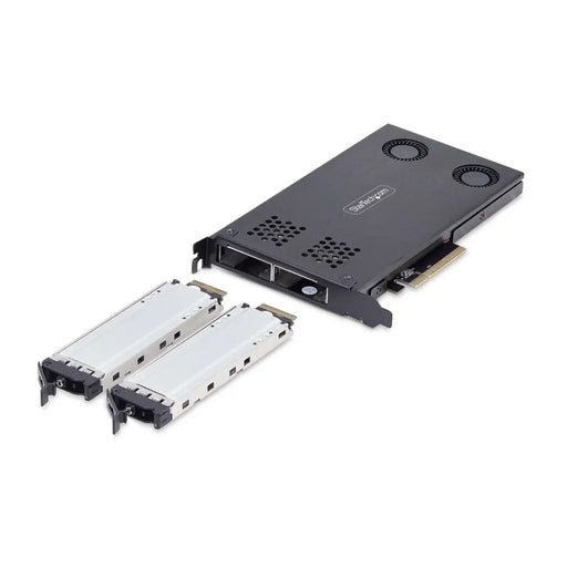 Aдаптер за твърд диск Startech 2M2-REMOVABLE-PCIE Черен