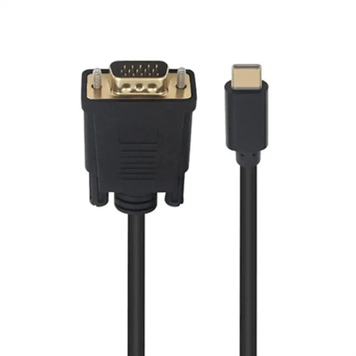 Адаптер за VGA USB-C Ewent EC1052 Черен 1,8 m