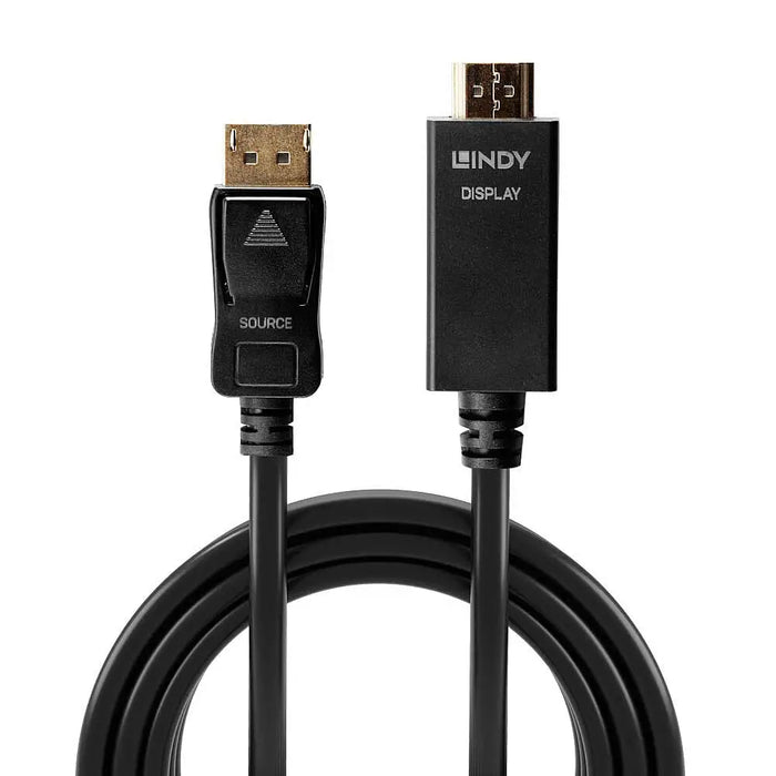 Адаптер за DisplayPort към HDMI LINDY 36922 Черен
