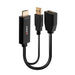 Адаптер за HDMI към DisplayPort LINDY 38289 Черен