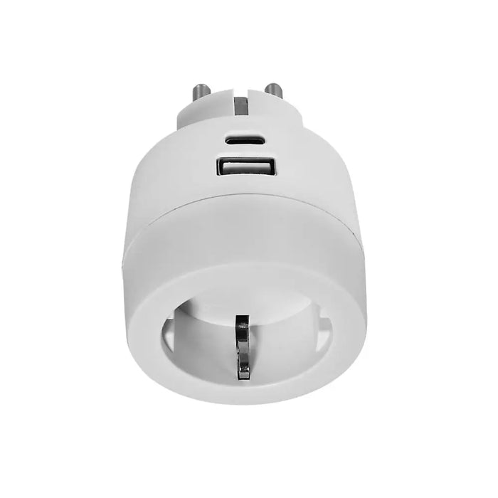 АДАПТЕР ЗА КОНТАКТ USB A + C 1ШУКО COMMEL