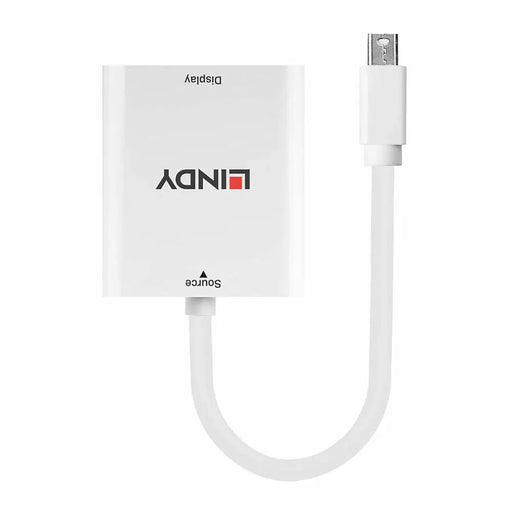Адаптер за мини дисплей порт към HDMI LINDY 41069 Бял