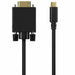 Адаптер за USB-C към DVI Aisens A109-0692 Черен 80 cm