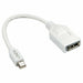 Адаптер за мини DisplayPort към DisplayPort LINDY 41021 Бял