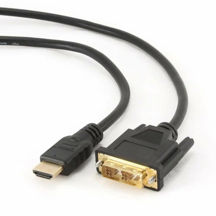 Адаптер за HDMI към DVI GEMBIRD 5m HDMI/DVI M/M Черен 5 m