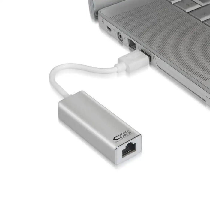 Адаптер за USB-C към DVI NANOCABLE USB 3.0/RJ-45 0.15m