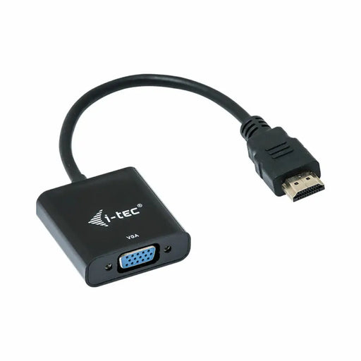Адаптер HDMI към VGA i-Tec HDMI2VGAADA Черен 15 cm