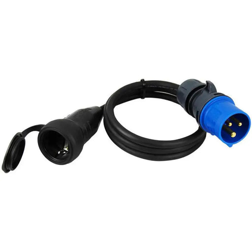 АДАПТЕР С КАБЕЛ H05RR-F 3GX1.5 ОТ CEE 2P + T 16A КЪМ ШУКО