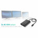 Адаптер за DisplayPort към HDMI i Tec C31DUAL4KHDMI Черен