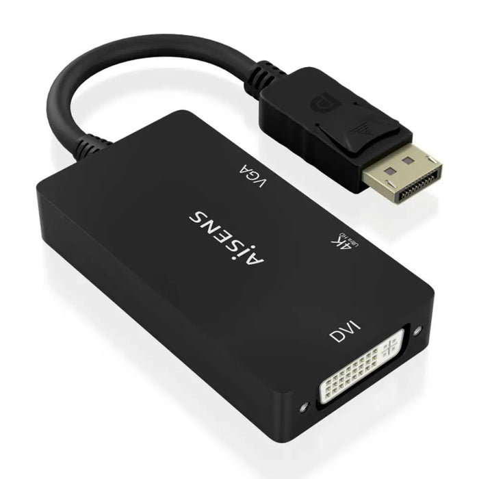Адаптер за DisplayPort към VGA / HDMI / DVI-D Aisens AISENS