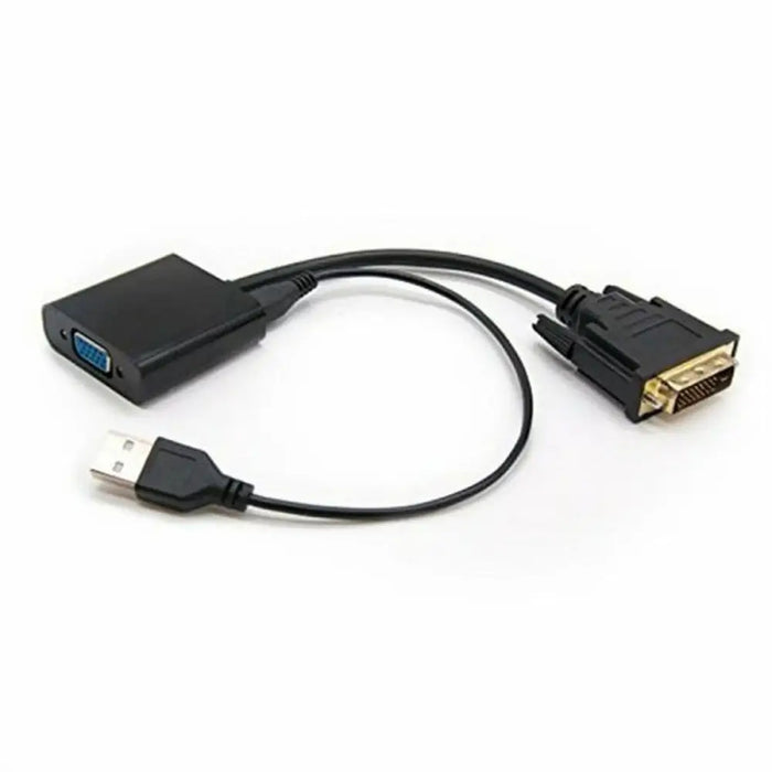 Адаптер за DVI към VGA NANOCABLE 10.16.2008-BK