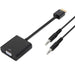Адаптер за HDMI към SVGA с аудио Aisens A122-0126