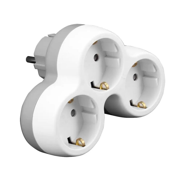 АДАПТЕР ЗА КОНТАКТ БЯЛ 3ШУКО COMMEL