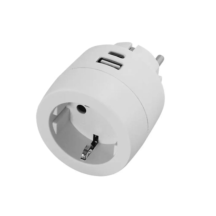 АДАПТЕР ЗА КОНТАКТ USB A + C 1ШУКО COMMEL