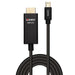 Адаптер за мини DisplayPort към HDMI LINDY 40920 Черен 50 cm