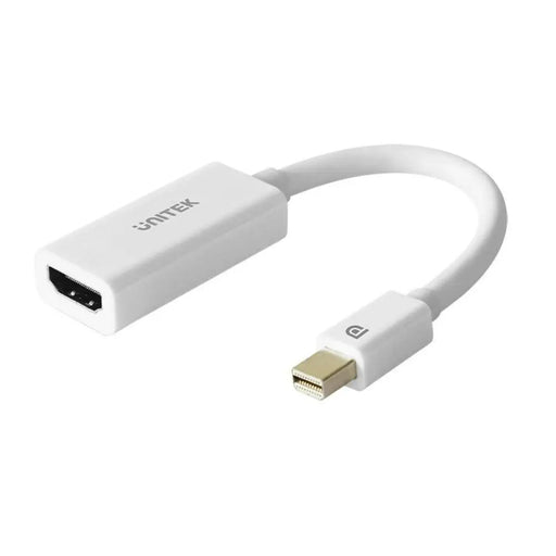 Адаптер за мини DisplayPort към HDMI Unitek Y-6331 Бял 20 cm
