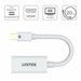 Адаптер за мини DisplayPort към HDMI Unitek Y-6331 Бял 20 cm
