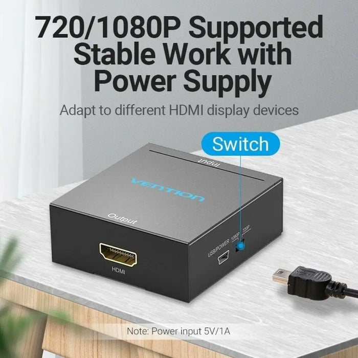 Адаптер за RCA към HDMI Vention AEFB0 Черен