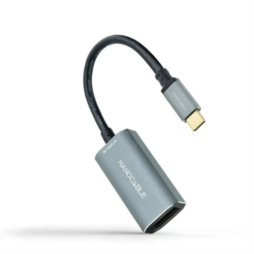 Адаптер за USB C към DVI NANOCABLE 10.16.4104 G Сив 15 cm