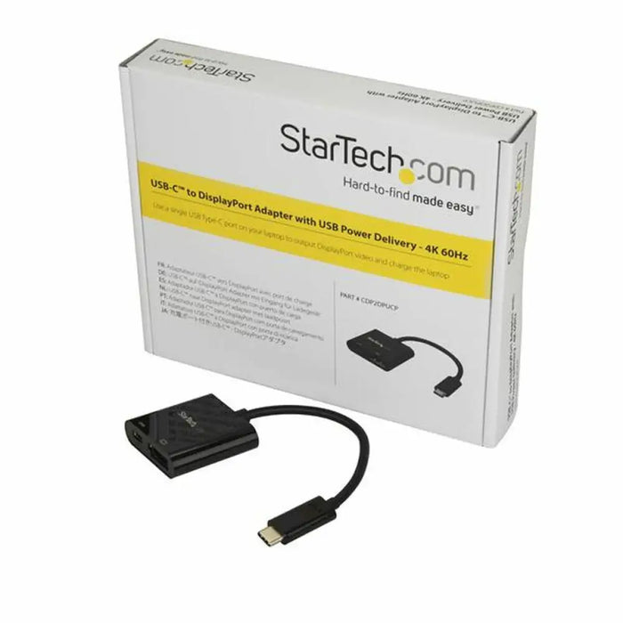 Адаптер за USB C към DVI Startech CDP2DPUCP Черен 4K Ultra