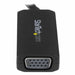 Адаптер за USB към Ethernet Startech USB32VGAV Черен