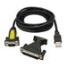 Адаптер за USB към RS232 NANOCABLE 10.03.0002 1,8 m Черен