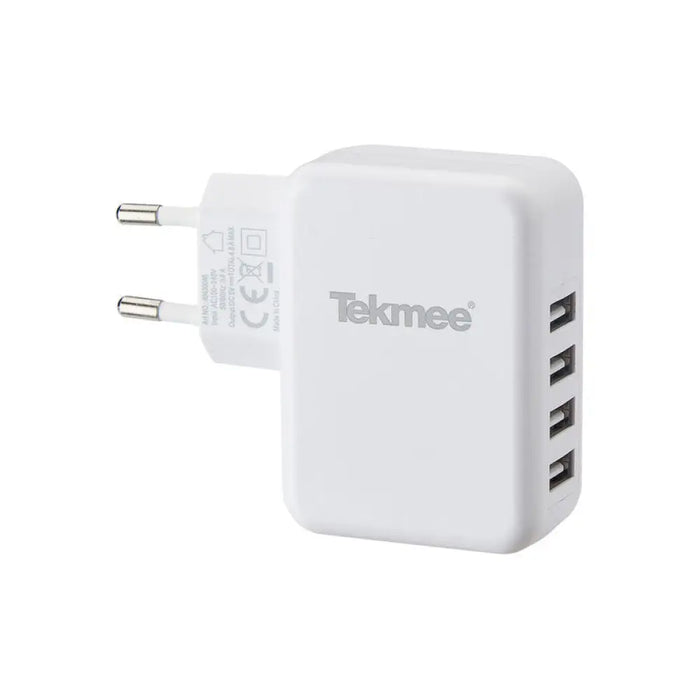 АДАПТЕР 4XUSB 5V/4.8A TEKMEE