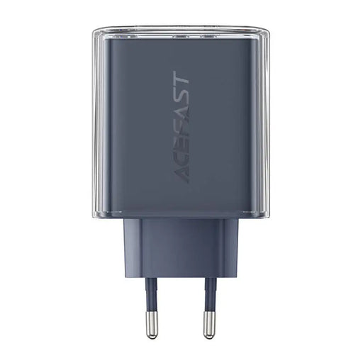 Адаптер Acefast A45 2x USB - C 1xUSB - A 65W PD сив