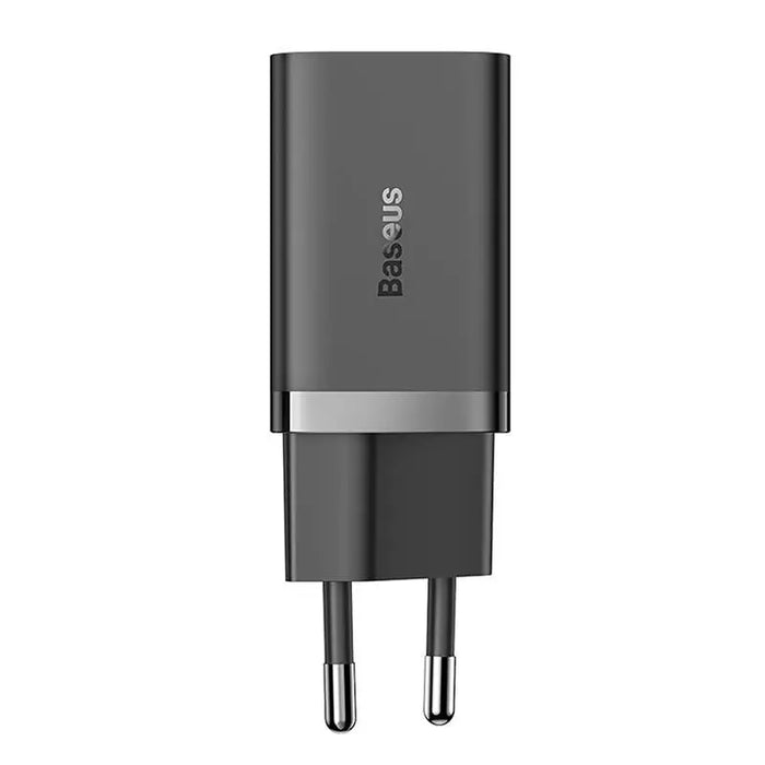 Адаптер Baseus GaN5 40W 2x USB - C черен