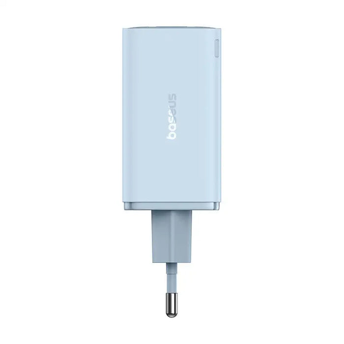 Адаптер Baseus GAN6 Pro 2x USB-C + 2x USB 65W син