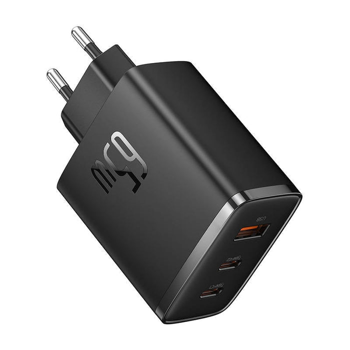 Адаптер Baseus OS-Cube Pro 2x USB-C + USB 65W черен