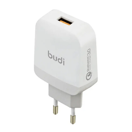 Адаптер Budi USB бял