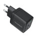 Адаптер Choetech PD6051 GAN3 2х USB-C PD35W черен