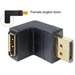 Адаптер Delock DisplayPort мъжко - DisplayPort женско 90°