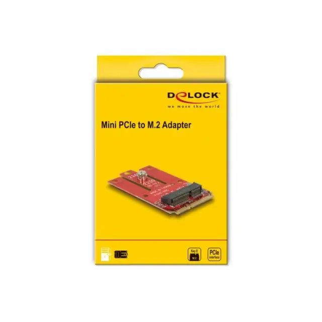 Адаптер Delock Mini PCIe към M.2 Key E slot