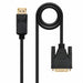 Адаптер DisplayPort към DVI NANOCABLE 10.15.4501 1 m Черен