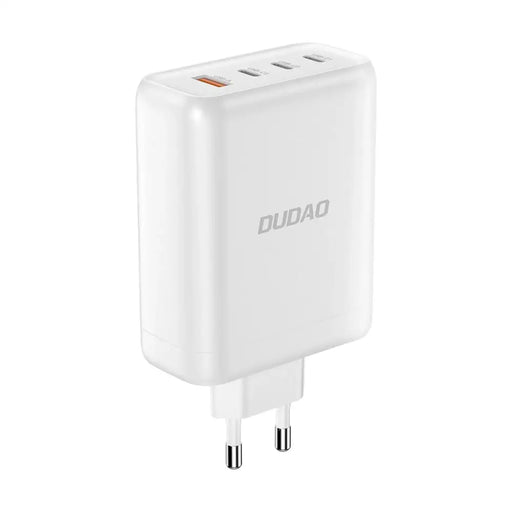 Адаптер Dudao A140EU GaN USB-A / 3x USB-C PD 140W бял