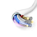 Адаптер Dudao A20EU USB - A 18W бял + Lightning кабел