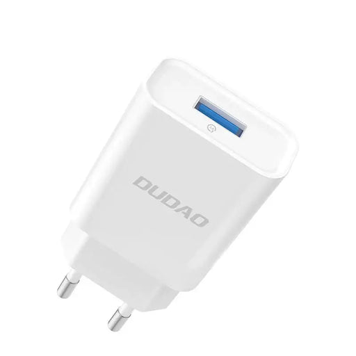 Адаптер Dudao A4EU USB - A 2.1A бял