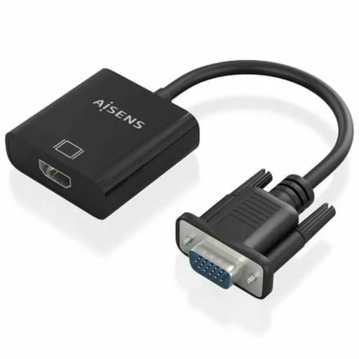 Адаптер HDMI към VGA Aisens A115-0873 20 cm Черен