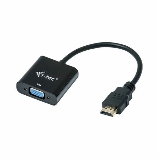 Адаптер HDMI към VGA i-Tec HDMI2VGAADA Черен 15 cm