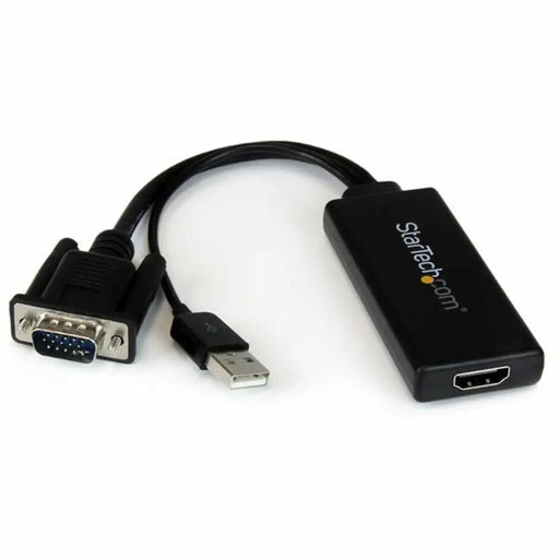 Адаптер HDMI към VGA Startech VGA2HDU Черен